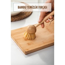 Aesco Bambu Temizlik Fırçası