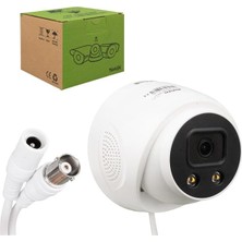 Aesco Plato PL-25273 2 Mp Color Vu 3.6 mm 2 Atom LED Plastik Kasa Ahd Dome Kamera