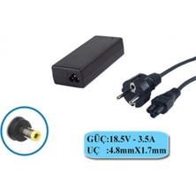 Compaxe CLH-306 Hp 65W 18.5V 3.5A 4.8-1.7 Notebook Adaptörü (Kdo)