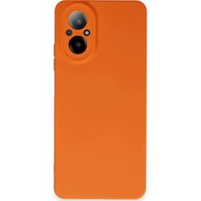Renas Store Realme 12 Lite Kılıf Nano Içi Kadife Silikon - Turuncu