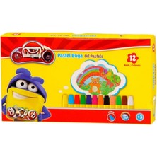 Aesco 12 Renk Pastel Boya
