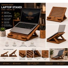 Savrona Ahşap Laptop Standı