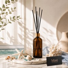 MumvemuM Premium Seri Ada Esintisi Çubuklu Oda Kokusu - Amber Şişe 100 ml