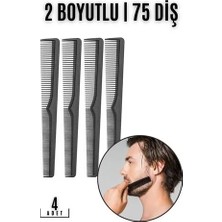 Aesco Sakal Bıyık Saç Tarağı 4 Lü Set Jess Design