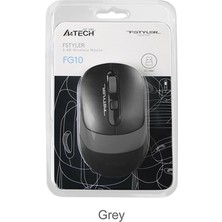 A4Tech A4 Tech FG10 Gri Nano Kablosuz Optik 2000 Dpı Mouse (Kdo)