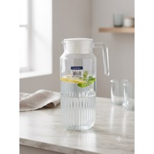 Luminarc Gridz Buzdolabı Sürahisi + Kapak 1.3 L Şeffaf Cam Sürahi