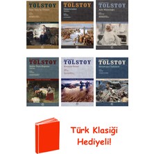 İletişim Yayınları Lev Nikolayeviç Tolstoy 6 Kitap Seti + Türk Klasiği Hediye