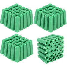 Aesco 8mm Yeşil Plastik Dübel 500’LÜ Ekonomik Paket