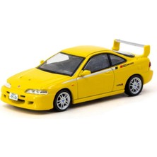 Aesco 1/64 Honda Integra Type R Dc2 Mugen Sunlight Yellow