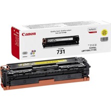 Canon CRG-731Y Yellow Sarı 1.500 Sayfa Toner LBP7110 MF628-8230-8280 (Kdo)