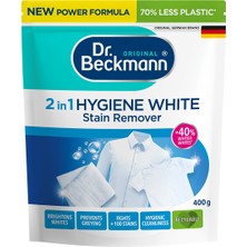 Dr. Beckmann Beyaz Çamaşır Leke Çıkarıcı ve Beyazlatıcı Toz 400 g