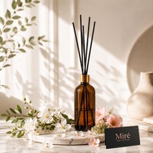 MumvemuM Premium Seri Bahar Esintisi Çubuklu Oda Kokusu - Amber Şişe 100 ml