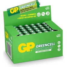 Gp Greencell R03 Aaa Boy Çinko Ince Kalem Pil 40'lı Paket GP24G-2S2 (Kdo)