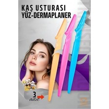 Aesco Kaş Şekillendirici Kaş Dermaplaner Yüz Usturası 3 Adet 721181