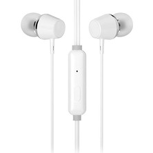 Hp DHE-7000-WT Kablolu Kulakiçi 3.5mm Jack Mikrofonlu Beyaz Kulaklık (Kdo)