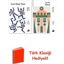 Doğan Kitap Lev Nikolayeviç Tolstoy 2 Kitap Seti + Türk Klasiği Hediye