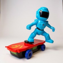 Aesco Pilli Işıklı Kaykaycı Kaykaycı Robot Oyuncak