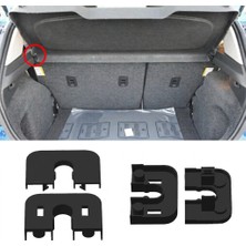 Demirhan3D 🚗 Petg 4 Parça (2 Takım) Ford Fiesta Mk7/mk8, Focus Mk3/mk4, Mondeo Mk4 Bagaj Rafı Pandizot Klipsi | Isıya ve Suya Dayanıklı