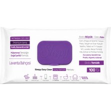 Sleepy Easy Clean Yüzey Temizlik Havlusu 100 Yaprak – Renk ve Koku Seçenekli