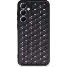 Renas Store Samsung Galaxy A55 5g Kılıf Petek Silikon Kapak - Siyah