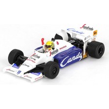 Aesco 1/64 Model Araç TG184 #19 Ayrton Senna 1984 Monaco Grand Prix 2nd Place