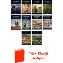 İletişim Yayınları John Steinbeck 10 Kitap Seti + Türk Klasiği Hediye