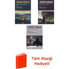 İletişim Yayınları Joseph Conrad 3 Kitap Seti + Türk Klasiği Hediye
