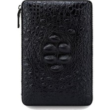 Lubinski Çakmak Setli Deri Seyahat Humidor Black YJA-60005-BK