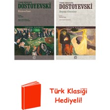 İletişim Yayınları Fyodor Mihayloviç Dostoyevski 2 Kitap Seti + Türk Klasiği Hediye