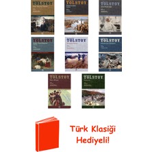 İletişim Yayınları Lev Nikolayeviç Tolstoy 8 Kitap Seti + Türk Klasiği Hediye