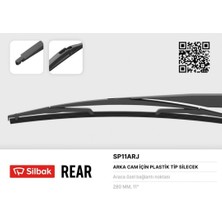 Silbak Kmrsfres Silecek Süpürgesi Arka Plastik Tip 200MM Mercedes-Benz B-Class 09/11