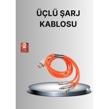 Volkan Ziraat Mühendislik Dayanıklı Hızlı Şarj Kablosu – Esnek Kırılmaz ve Yüksek Hızlı Veri Aktar - VOLKAN9422-1