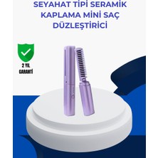 Volkan Ziraat Mühendislik Taşınabilir Saç Düzleştirici Tarak – Ayarlanabilir Isı Kontrollü - VOLKAN5550-5659
