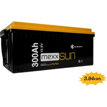 Mexxsun Lityum Akü 12,8V 300AH (Lifepo4) 3840WH