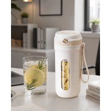 Volkan Ziraat Mühendislik USB Şarjlı Mini Smoothie Blender Pratik Meyve Karıştırıcı 350 ml - VOLKAN6738-1797