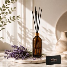 MumvemuM Premium Seri Lavanta Kokulu Çubuklu Oda Kokusu - Amber Şişe 100 ml