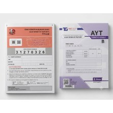 3D Yayınları Ayt Türkiye Geneli Kurumsal Deneme Sınavı 3 B Kitapçığı + Tg Test Grup Ayt Türkiye Geneli 2. Sınav B Kitapçığı | Yks Ayt Deneme Seti