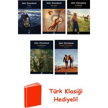 İletişim Yayınları John Steinbeck 5 Kitap Seti + Türk Klasiği Hediye