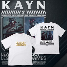 Tottobene League Of Legends -Kayn- Baskılı Oversize T-Shirt