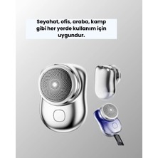 Renas Store Islak-Kuru Kullanımlı Suya Dayanıklı Mini Tıraş Cihazı