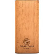 Cigarloong Sedir Ağaç Natural Puro Kılıfı 58 Ring 3 Lü