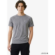 Energetics Erkek Gri Koşu T-SHIRT.900