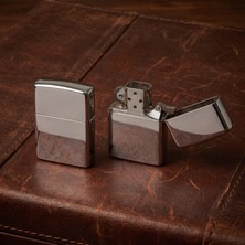Usm Klasik Zippo Çakmak - Gümüş Renkli - Rüzgara Dayanıklı