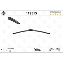 Valeo Kmrsfres Swf Visioflex Flat Blade X1 280 mm Arka Vw Passat 6 Variant 05 - Polo 5 Tdi/ Gti Ltd Editio