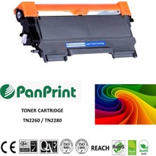 PanPrint Brother MFC-7360N Yüksek Kapasiteli Muadil Toner (TN2260 / TN2280)