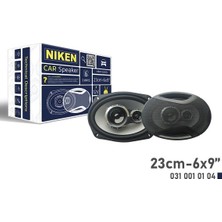Niken Kmrsfres Araç Hoparlörü 23CM Oval 6x9 Inç / Adet