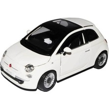 ENCO Mey Ithalat® 1:24 Fiat 500 2007 Model Araba