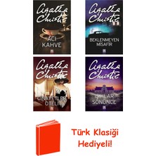 Altın Kitaplar Agatha Christie 4 Kitap Seti + Türk Klasiği Hediye