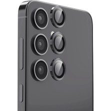 Verto Newface Samsung Galaxy S25 Raze Metal Kamera Lens - Siyah