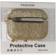 The Gencoo Airpods Pro 2 (2.nesil) Spell Simli Kılıf - Gold
